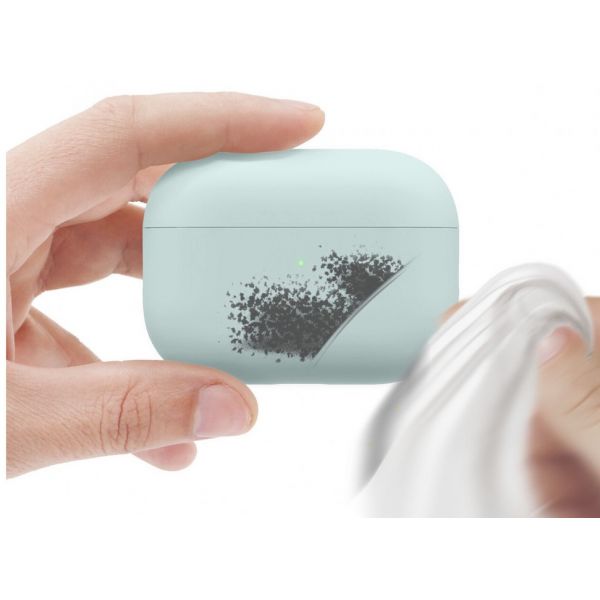 Чехол Elago для AirPods Pro Liquid case ментоловый - фото 3