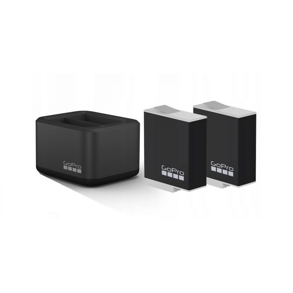 Зарядное устройство GoPro HERO9/10/11 Dual Enduro Battery Charger + Battery - фото 2
