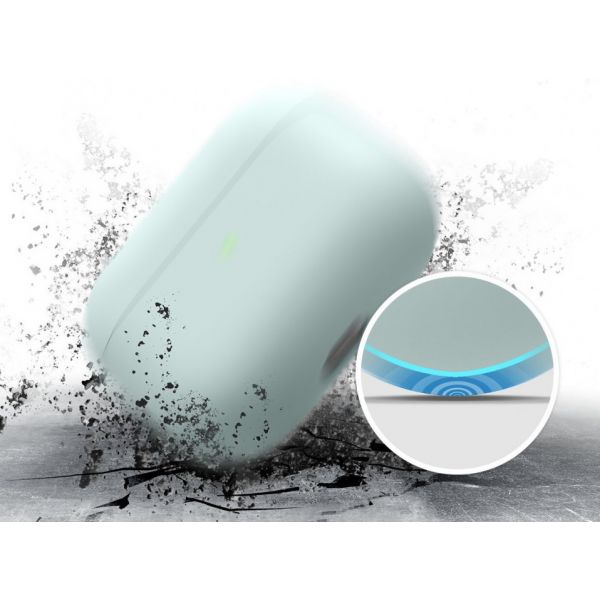 Чехол Elago для AirPods Pro Liquid case ментоловый - фото 4