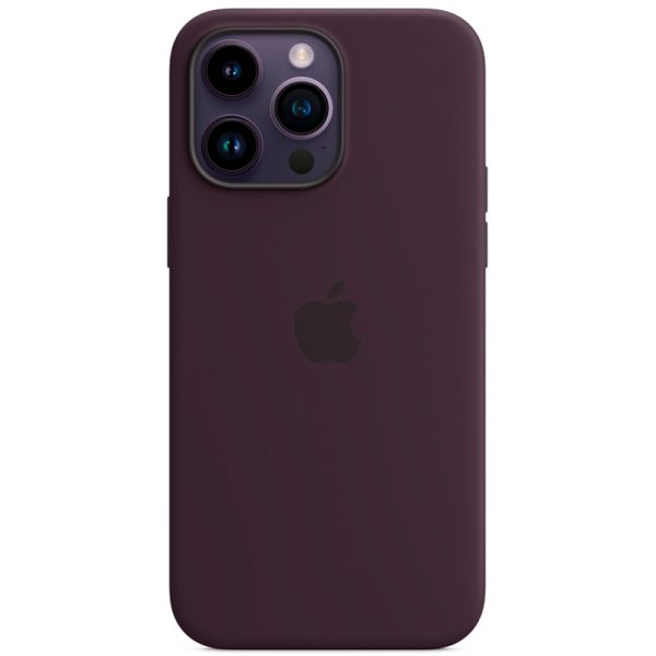 Apple iPhone 14 Pro Max Silicone Case with MagSafe - Elderberry (MPTX3) - фото 1