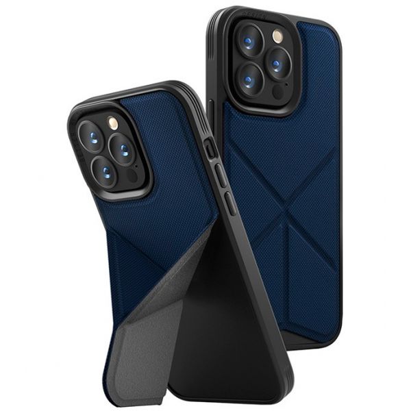 Uniq для iPhone 14 Pro Max чехол Transforma голубой (MagSafe) - фото 1