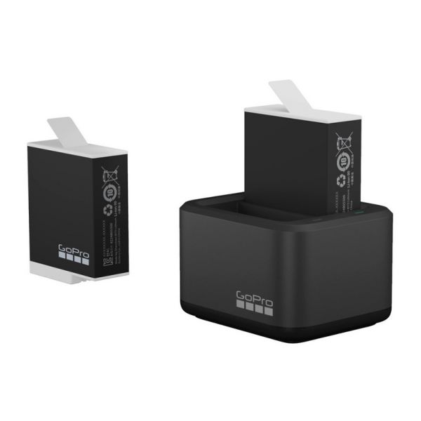 Зарядное устройство GoPro HERO9/10/11 Dual Enduro Battery Charger + Battery - фото 4