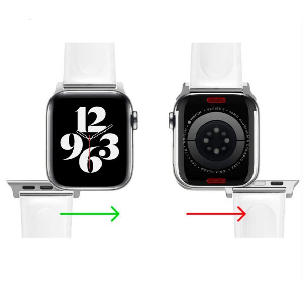 Ремешок Elago для Apple Watch 38/40/41 mm Clear TPU Band - фото 2