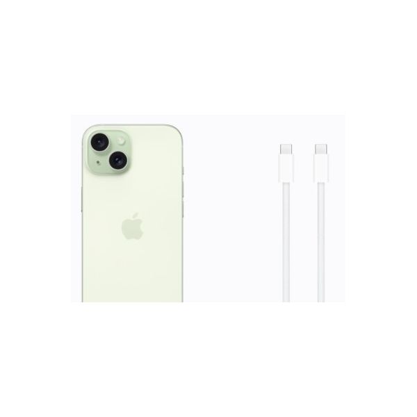 Apple iPhone 15, 256 ГБ, зелёный - фото 10