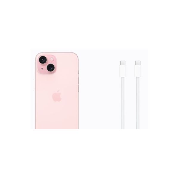 Apple iPhone 15, 256 ГБ, розовый - фото 10