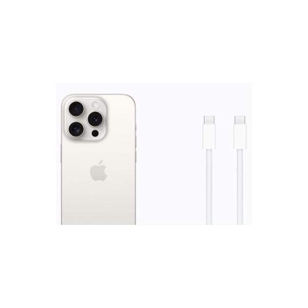 Apple iPhone 15 Pro, 1 ТБ, "белый титановый" - фото 11