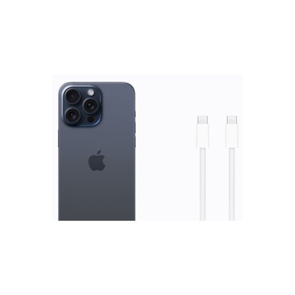Apple iPhone 15 Pro Max, 256 ГБ, "синий титановый" - фото 11