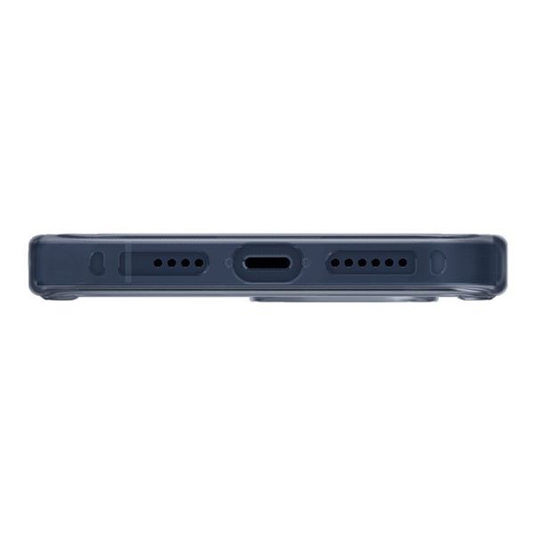 Чехол Uniq для iPhone 15 Pro Max Lifepro Xtreme AF Дымчатый синий (MagSafe) - фото 5
