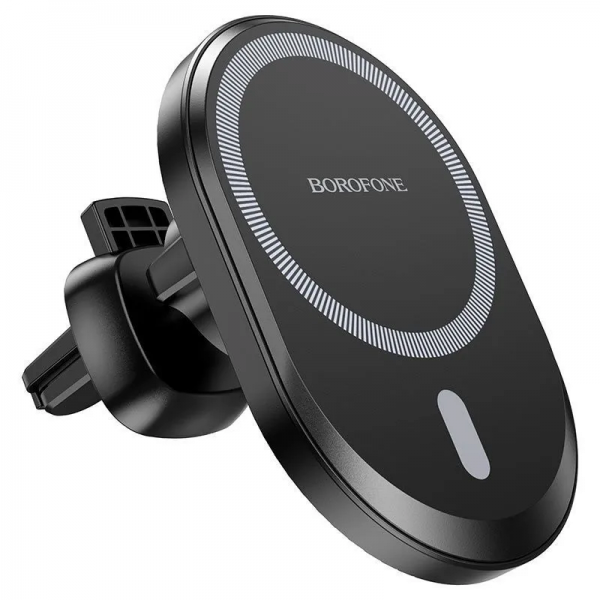 Автодержатель Borofone BH71, магнитный, на дефлектор (черный) - фото 2