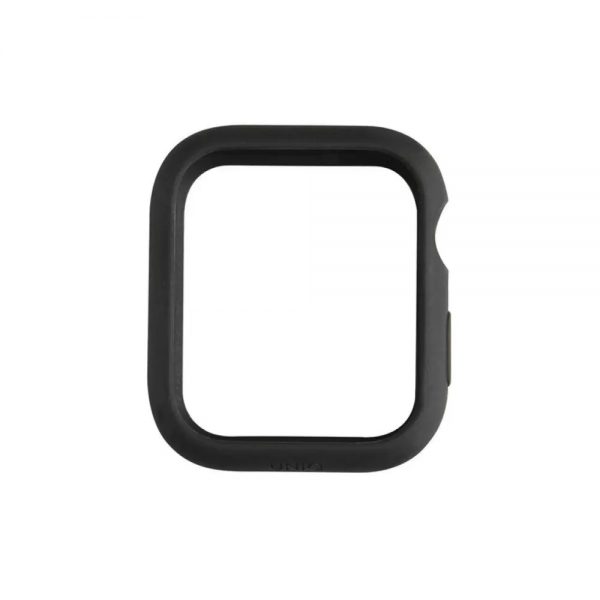 Чехол Uniq для Apple Watch 44 mm LINO Черный - фото 2