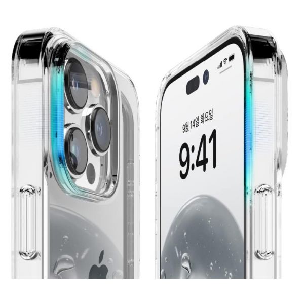 Чехол Elago для iPhone 14 Pro чехол CLEAR case (tpu) Прозрачный - фото 4