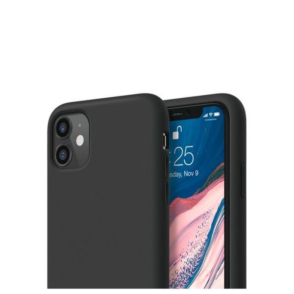 Чехол Elago для iPhone 11 Soft silicone case Черный - фото 2