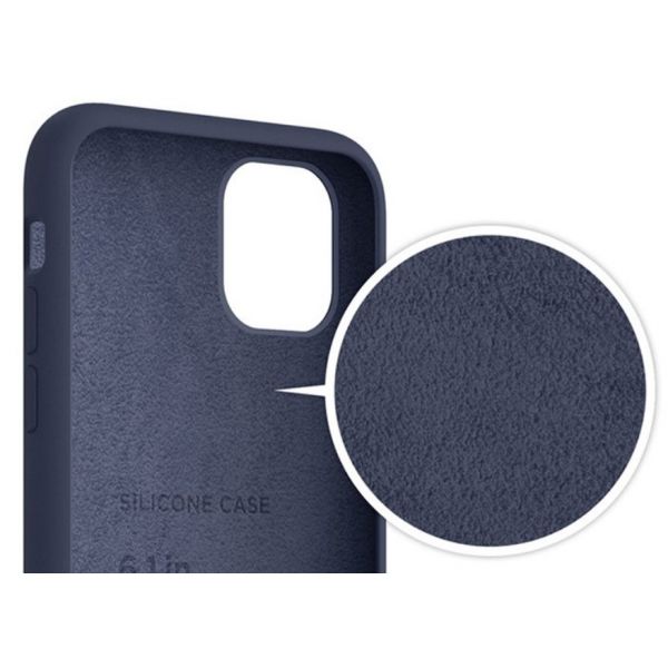 Чехол Elago для iPhone 11 Soft silicone case Синий - фото 5