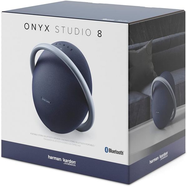 Портативная акустика Harman/Kardon Onyx Studio 8, 50 Вт, синий - фото 9