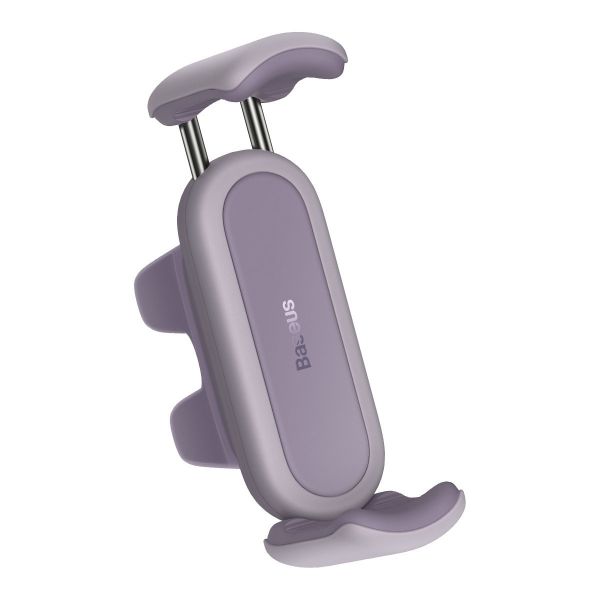 Держатель автомобильный Baseus Steel Cannon 2 Air Outlet Car Mount Фиолетовый - фото 2