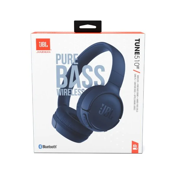 Гарнитура T510 BT JBL Синие - фото 7
