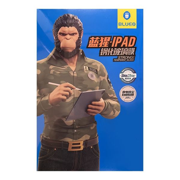 BlueO стекло для iPad Pro 11 (2022/21/20/18) / Air 4/5 10.9 (2020), Clear HD (прозрачное) 0.26 mm - фото 2