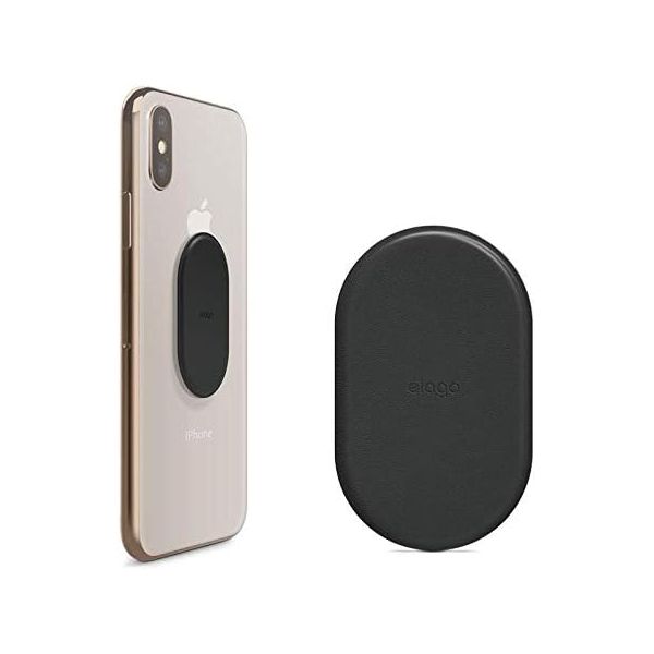 Автодержатель Elago Hexa Aluminium Magnetic Mount Dark, серый - фото 2