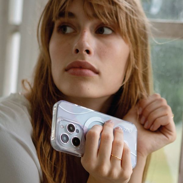 Чехол Uniq для iPhone 15 Pro Max COEHL Palette Сумеречный синий - фото 2