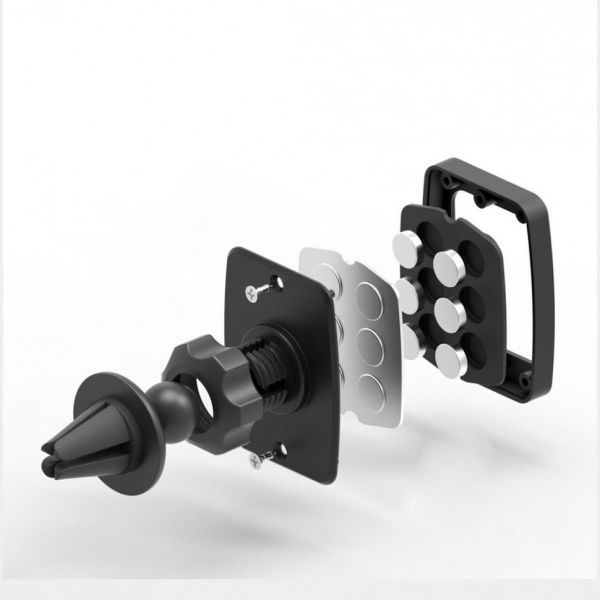 Автодержатель Elago Magnetic Mount Plus (для больших), черный - фото 4