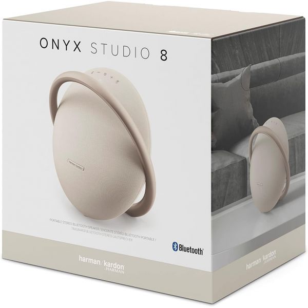 Портативная акустика Harman/Kardon Onyx Studio 8, 50 Вт, бежевый - фото 8
