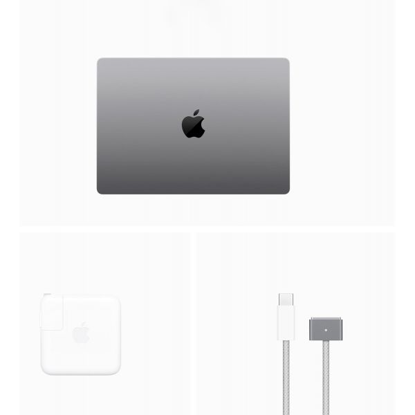 Apple MacBook Pro 14" (2023) M3, 8-Core, 8 ГБ, 512 ГБ, SSD, 10-Core GPU, русская раскладка, «космический чёрный» - фото 10