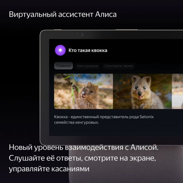 Мультимедиа-платформа Яндекс.Станция Дуо Макс (бежевый) - фото 8