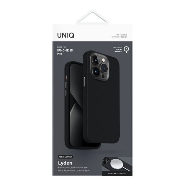 Чехол Uniq для iPhone 15 Pro Lyden Черный (Magsafe) - фото 7