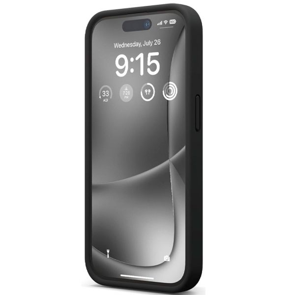 Чехол Elago для iPhone 15 Pro Soft silicone (Liquid) Черный - фото 2