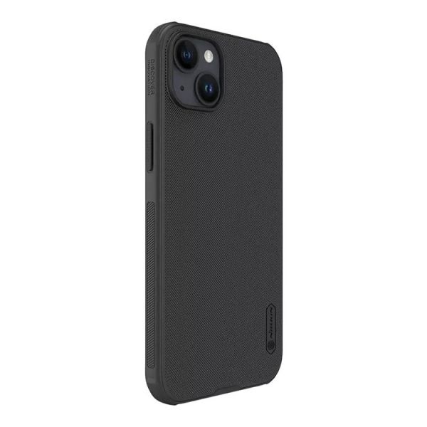 Чехол Nillkin для iPhone 15 Frosted Shield Pro Магнитный черный - фото 3