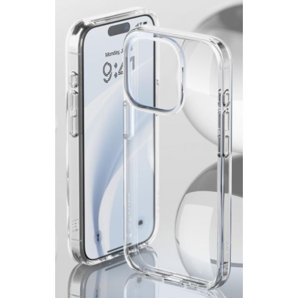 Чехол Elago для iPhone 15 Pro HYBRID (pc/tpu) Прозрачный - фото 4