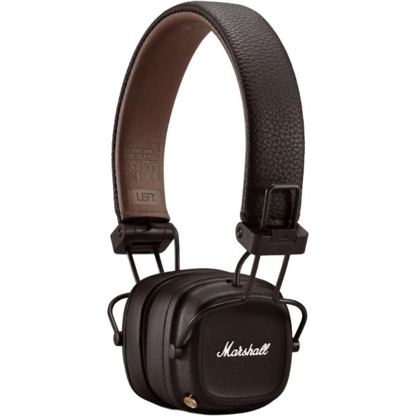 Беспроводные наушники Marshall Major IV, коричневые - фото 2