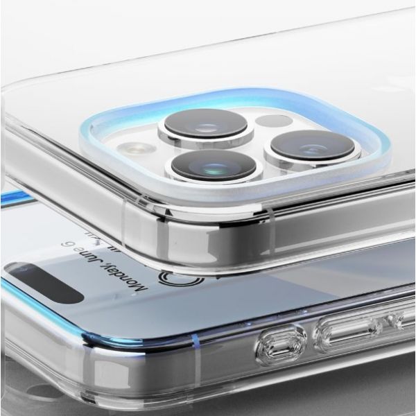 Чехол Elago для iPhone 15 Pro HYBRID (pc/tpu) Прозрачный - фото 5