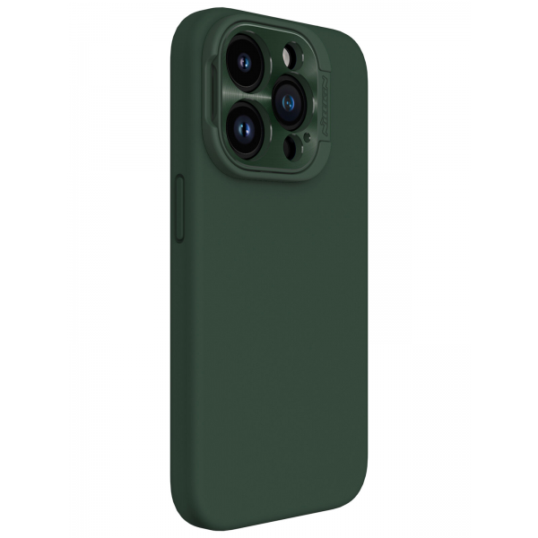 Чехол Nillkin для iPhone 15 Pro Max LensWing Magnetic, зеленый - фото 4