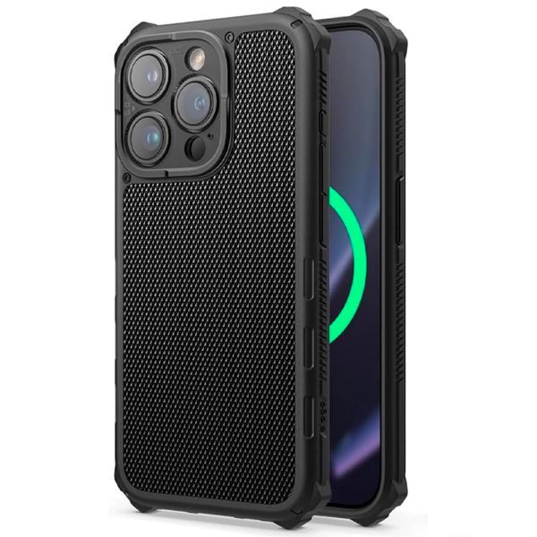 Чехол Elago для iPhone 15 Pro ARMOR silicone (tpu) Черный (MagSafe) - фото 1