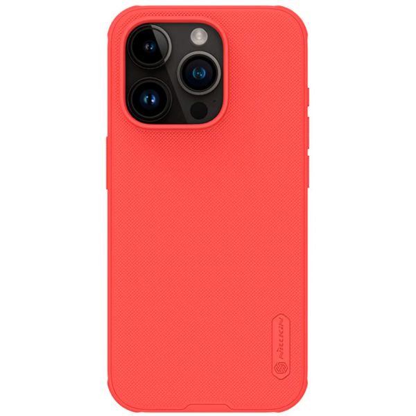 Чехол Nillkin для iPhone 15 Pro Frosted Shield Pro Красный - фото 1