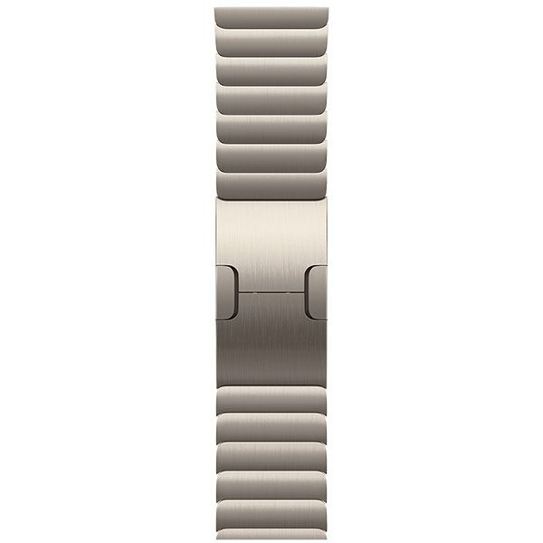 Apple Watch Series 10 (2024) 46 мм, титановый корпус «натуральный титановый», блочный ремешок «натуральный» 3
