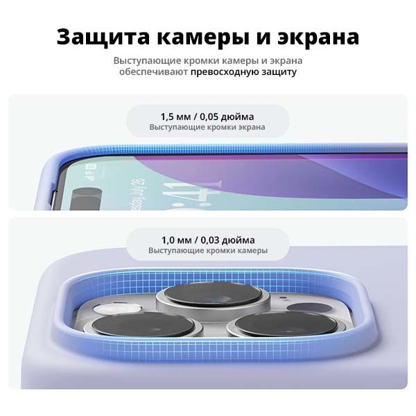 Чехол-накладка Elago Soft Silicone (Liquid) для iPhone 16 Pro Max, силикон, «мятный» / Mint 3