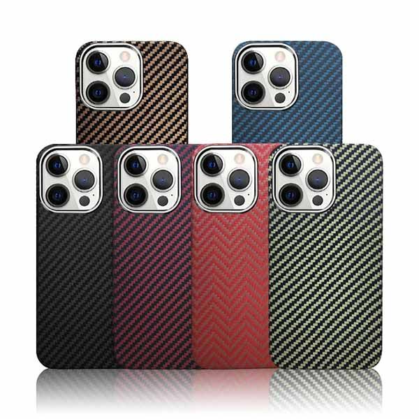 Чехол-накладка K-Doo Keivlar для iPhone 16 Pro Max, черный - коричневый 3