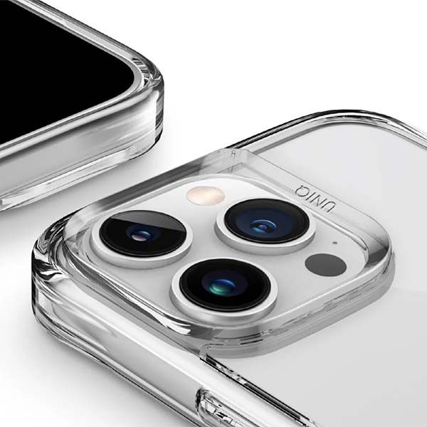 Чехол-накладка Uniq Lifepro Xtreme для iPhone 16 Pro, полиуретан (TPU), прозрачный с защитой камеры