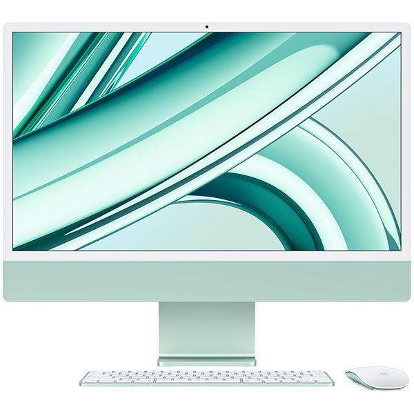Apple iMac 24" Retina 4.5K (2023) M3, 8-Core, 8 ГБ, 256 ГБ SSD, 8-Core GPU, A2439, русская раскладка, зелёный 1