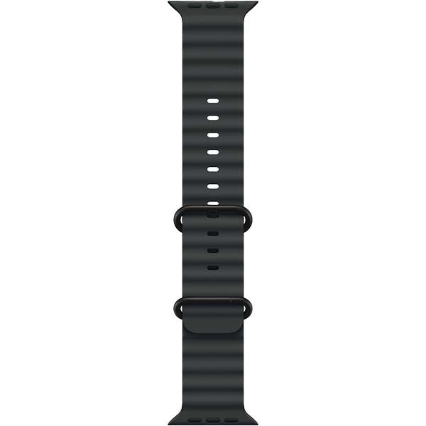 Apple Watch Ultra 3 (2025), 49 мм, корпус «чёрный титановый», ремешок Ocean чёрный (M/L) фото 3