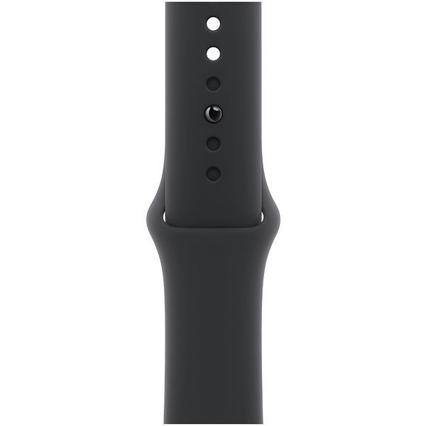 Apple Watch Series 11 (2025) 42 мм, алюминиевый корпус «чёрный оникс», спортивный ремешок чёрный, (S/M) фото 3