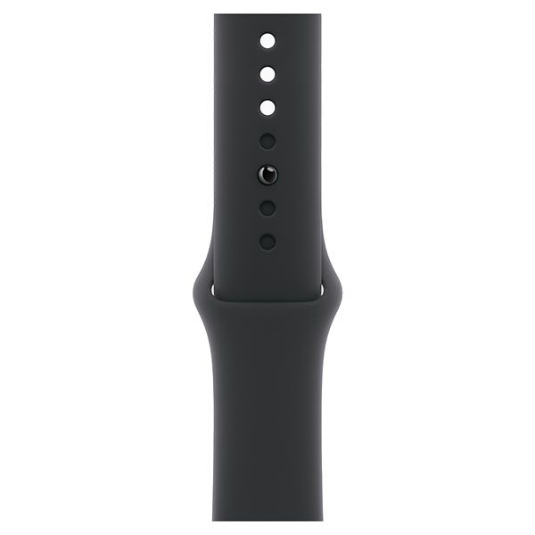 Apple Watch Series 11 (2025) 46 мм, алюминиевый корпус «чёрный оникс», спортивный ремешок чёрный, (M/L) фото 3