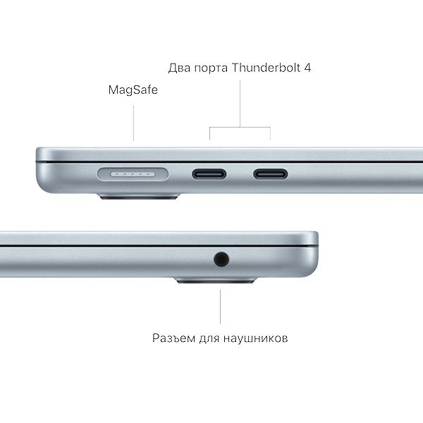 Apple MacBook Air 15.3" (2026), M5 10-Core, 16 ГБ, 512 ГБ SSD, 10-Core GPU, русская раскладка, «cияющая звезда» фото 9