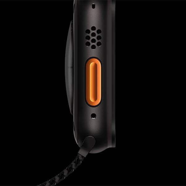 Apple Watch Ultra 3 (2025), 49 мм, корпус «натуральный титановый», ремешок Alpine светло-голубой (M/L) фото 8