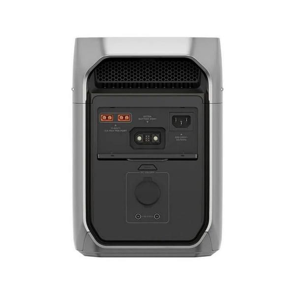 Электростанция EcoFlow DELTA 3 Plus, портативная, ёмкость 1024 Втч, мощность 1800 Вт АКБ, 3 DC, 2 USB-A, 2 USB-C, 4 220В, серый фото 3