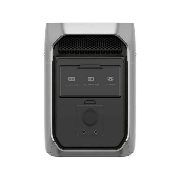 Электростанция EcoFlow DELTA 3 Plus, портативная, ёмкость 1024 Втч, мощность 1800 Вт АКБ, 3 DC, 2 USB-A, 2 USB-C, 4 220В, серый фото 4