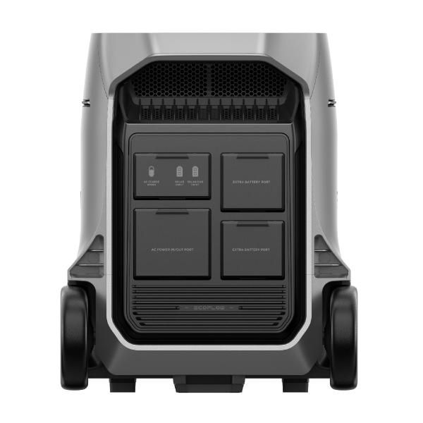 Электростанция EcoFlow DELTA Pro 3, портативная, ёмкость 4096 Втч, мощность 4000 Вт АКБ, 2 DC, 2 USB-A, 2 USB-C, 5 220В, серый фото 5