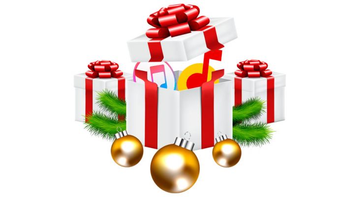 Подборка новогодней музыки в Apple Music и ЯндексМузыка